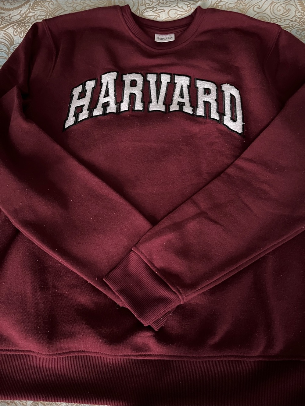 Harvard made Harvard maroon crewneck classic sweatshirt XL Like New